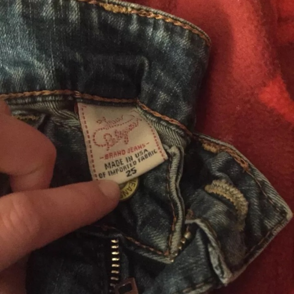 Size 25 True Religion Brand Jeans